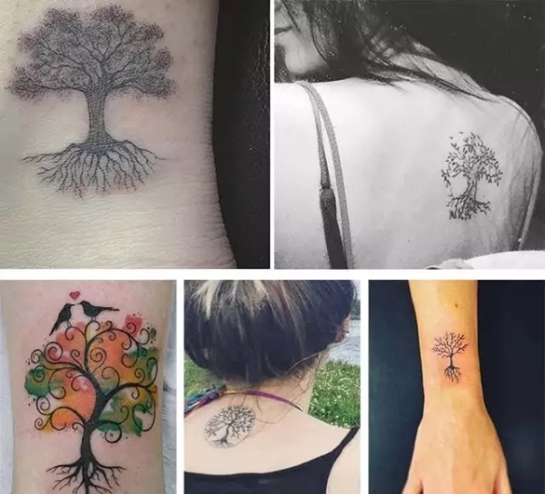 Small Tree Tattoo designs